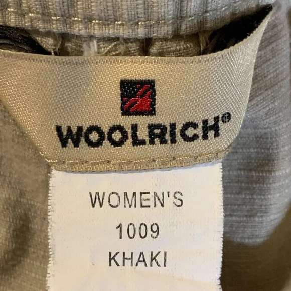 Woolrich Women's Cargo Capri Cotton Roll Up Pants Size‎ 14 - Picture 7 of 12